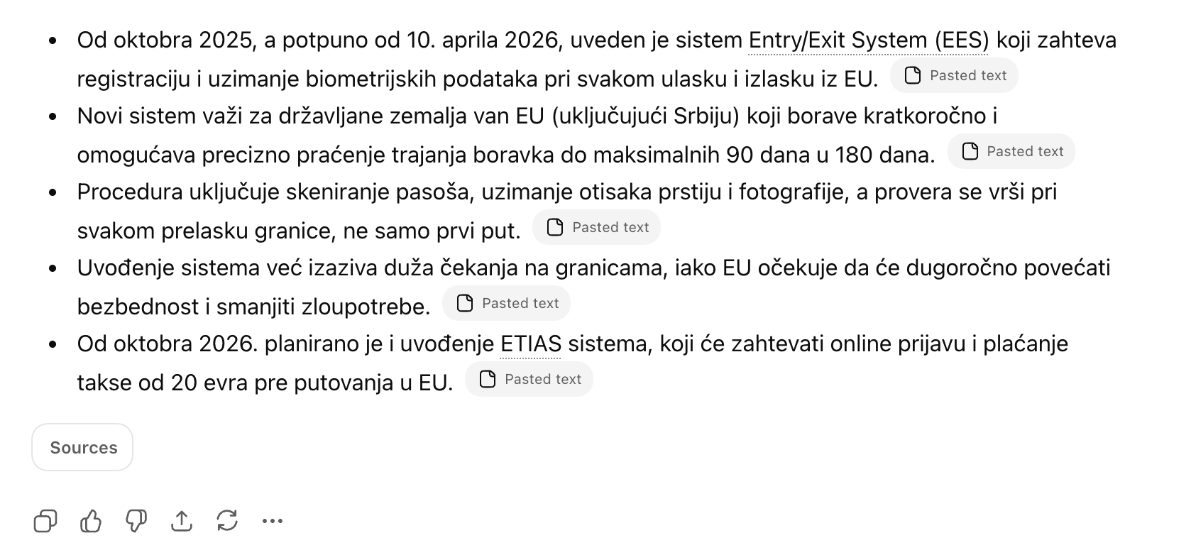 ChatGPT sažetak članka