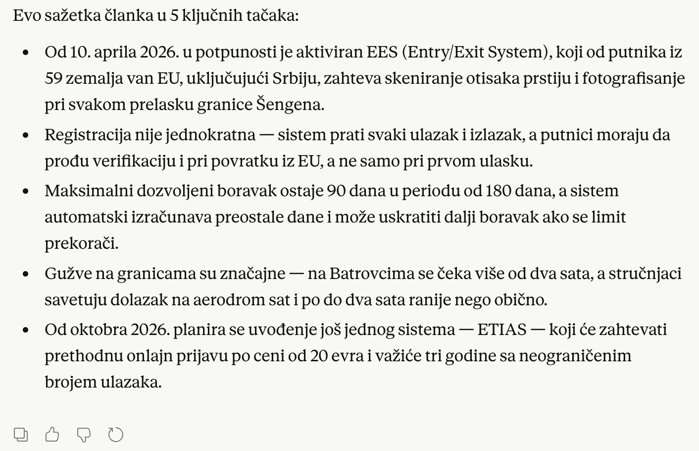 Claude sažetak članka