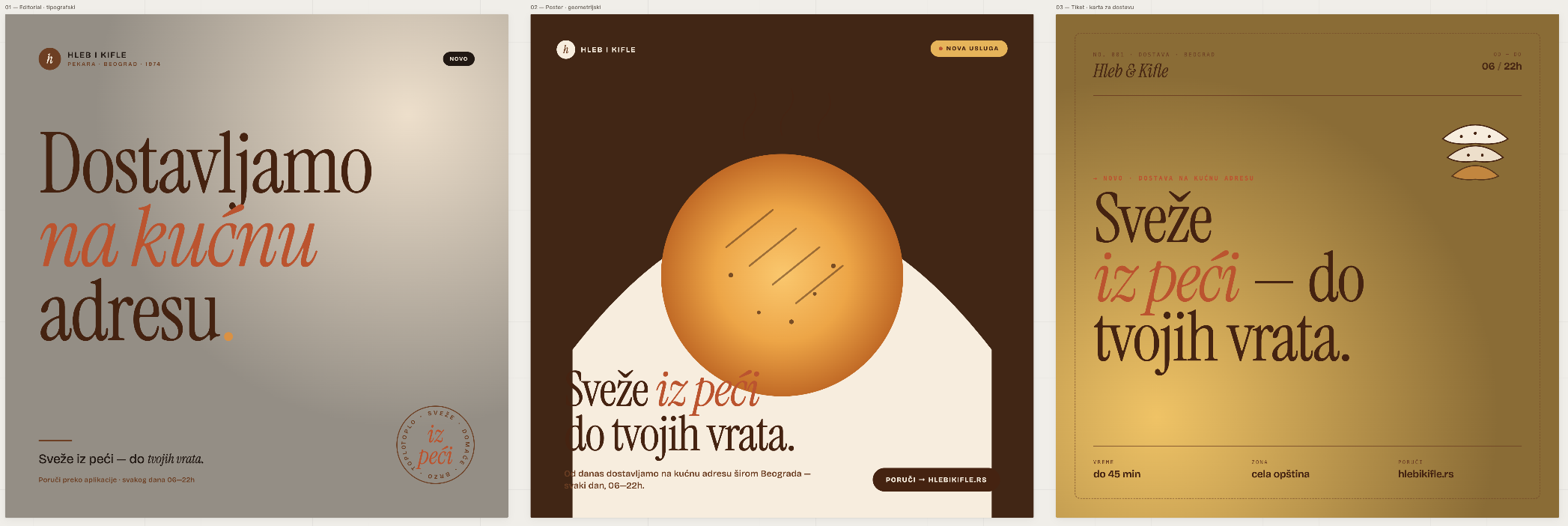 Claude Design rezultat - Instagram post za pekaru