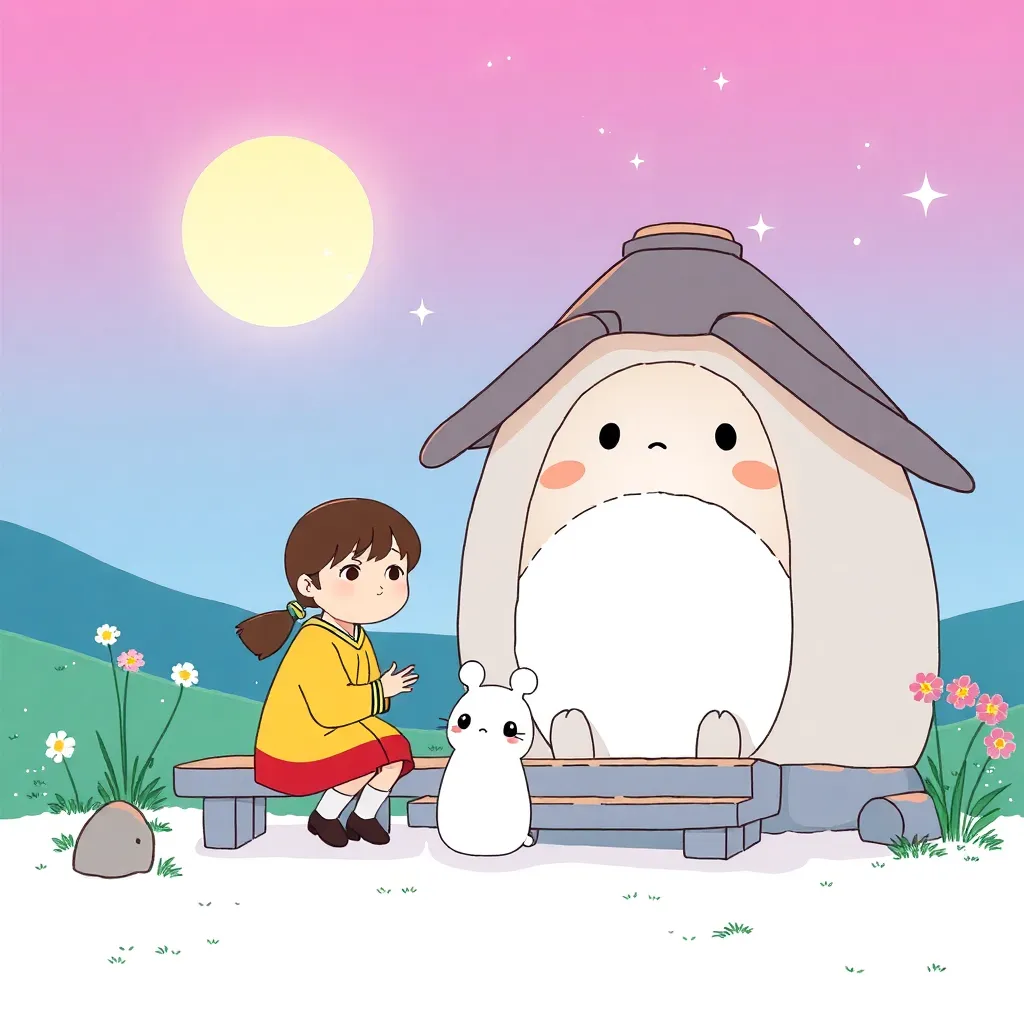 AI generisana srpska seoska kuća u Studio Ghibli stilu pomoću Stable Diffusion-a